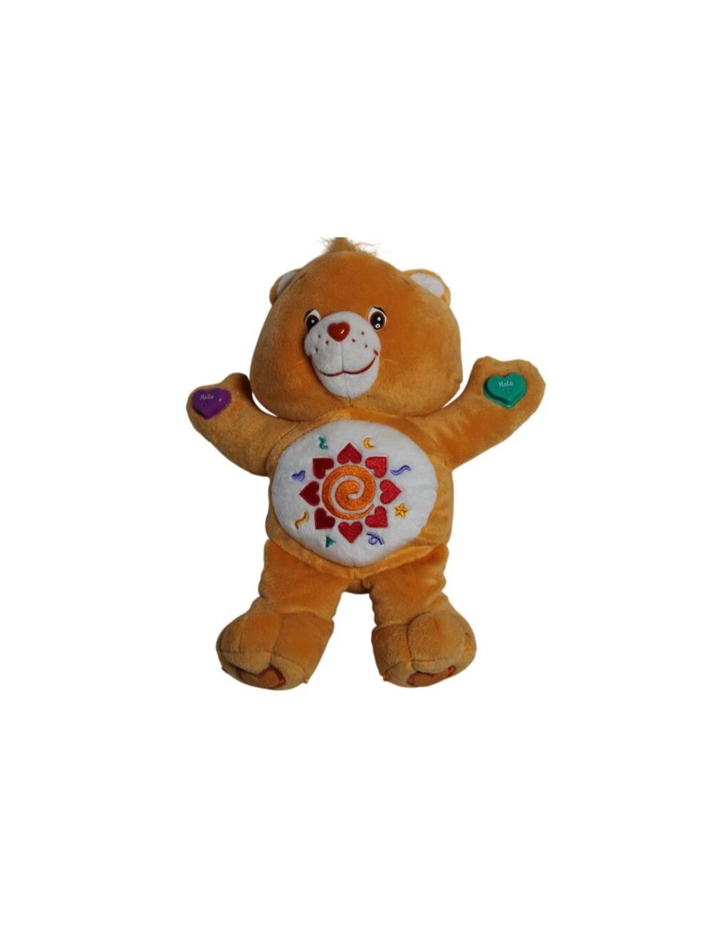 Vintage Care Bear - Talking Amigo Bear English Spanish Speaking Plush Toy